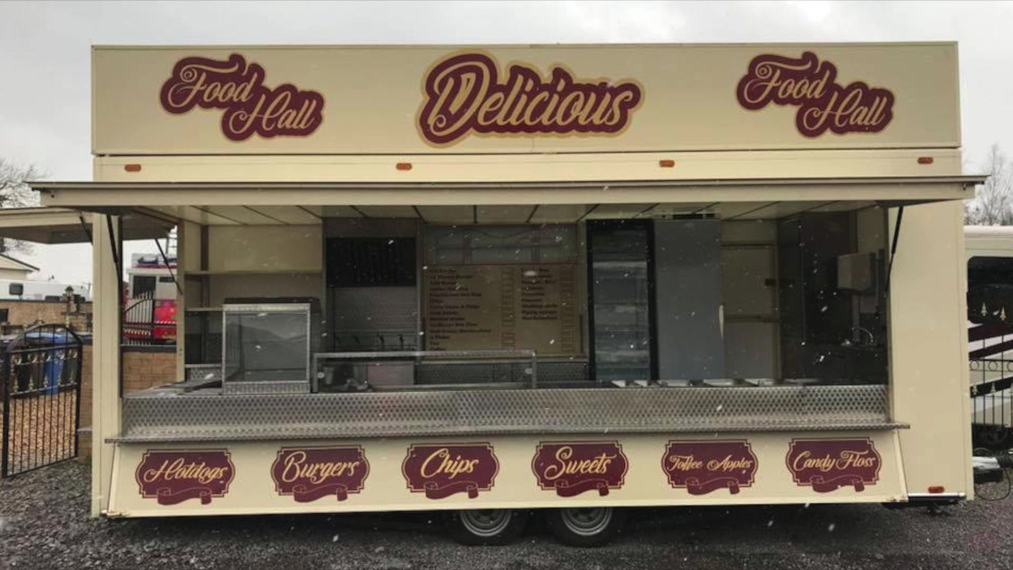 Empire Graphics Before & After - Food Hall